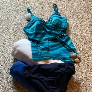 Land’s End Women’s Tankini size 10